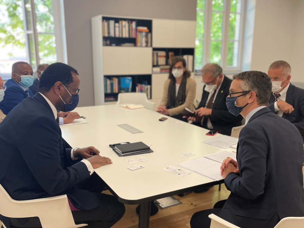 Visite Ambassadeur Ethiopie